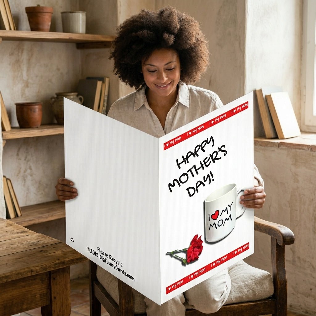 3' Custom Giant Mother's Day Greeting Card