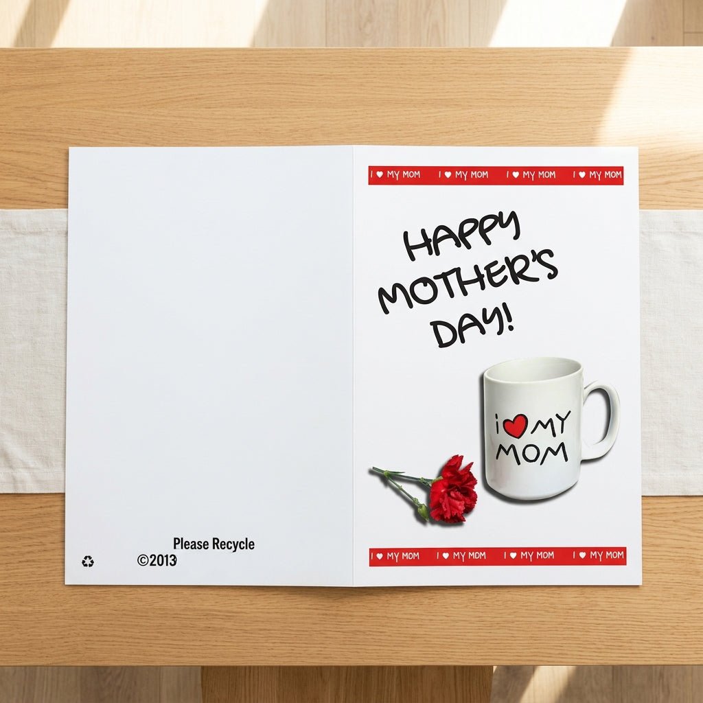 3' Custom Giant Mother's Day Greeting Card
