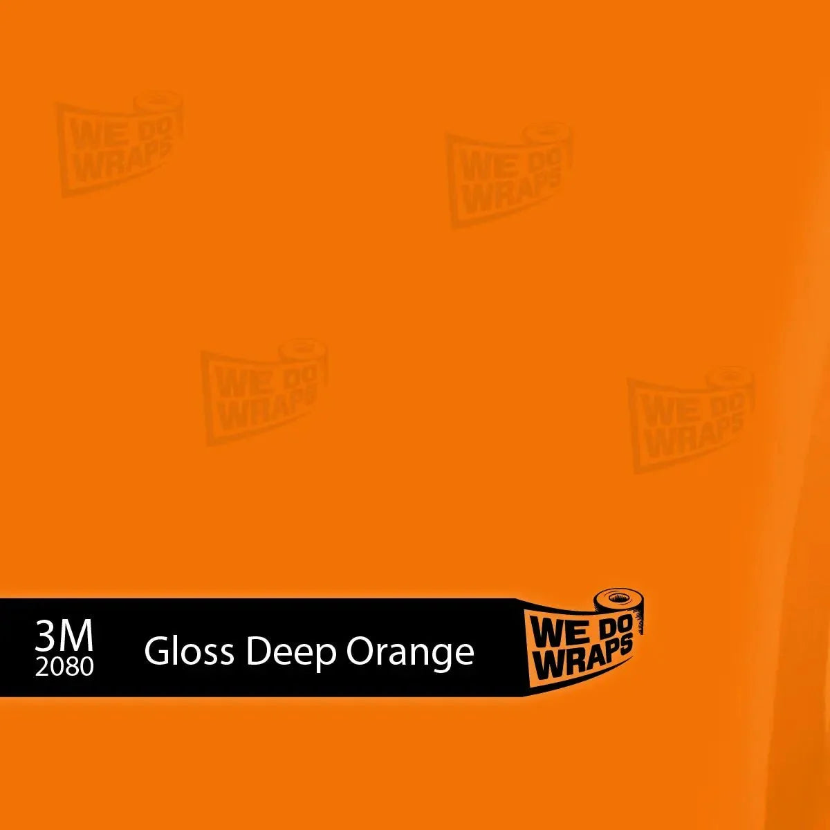 3M Gloss Deep Orange Tesla Steering Wheel Trim Decal Kit (3pcs) | Cybertruck