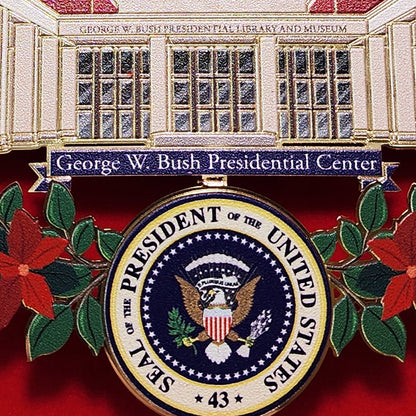 George W. Bush Presidential Center Holiday Ornament