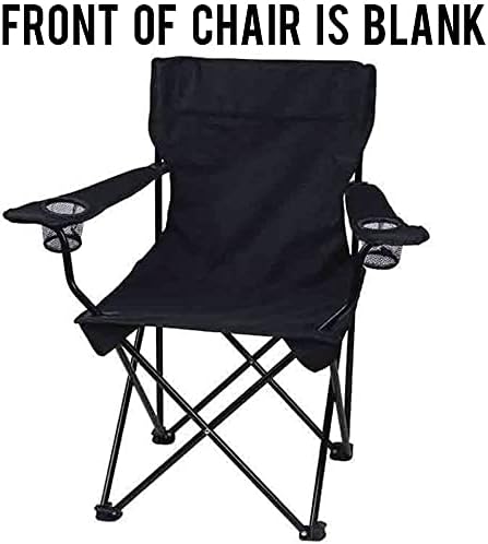 Farmhouse Fraternity Black Folding Camping Chair
