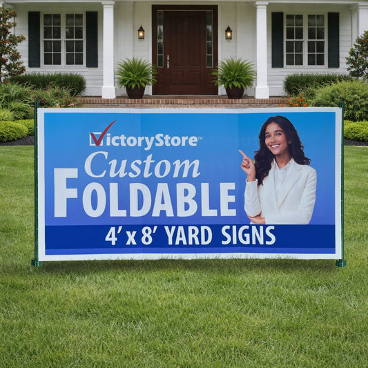 4'x8' Custom Foldable Highway & Road Sign