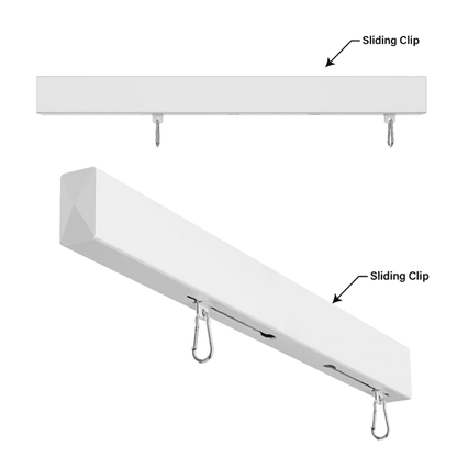 5ft Professional Real Estate Vinyl L - Frame Post 36" W, with Sliding Clips