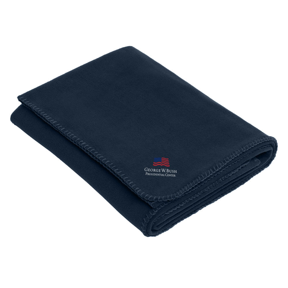 George W. Bush Presidential Center Fleece Blanket