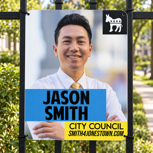 23.5x17.5 Political Yard Sign, The Image Victory