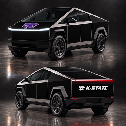 Kansas State Cybertruck Wrap Panel Kit – Powercat