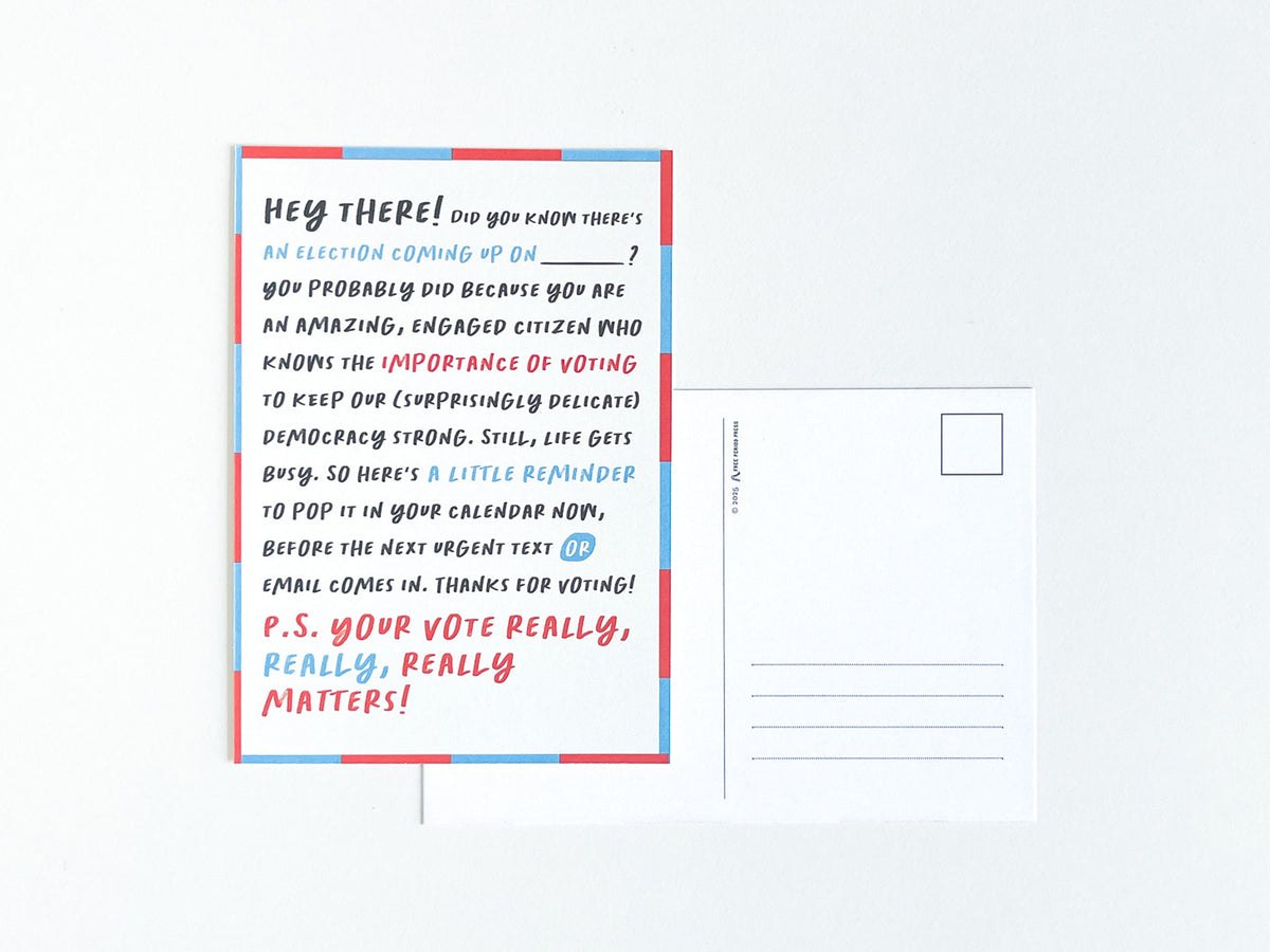 Hey There! - Political Action Postcards Set of 12