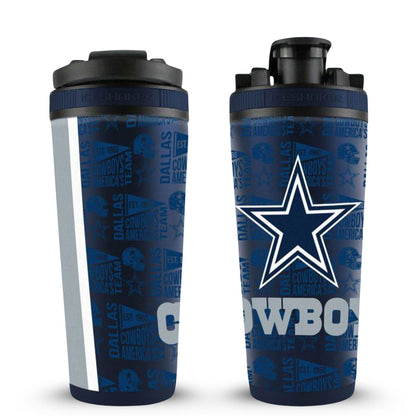 Officially Licensed Dallas Cowboys 26oz Ice Shaker