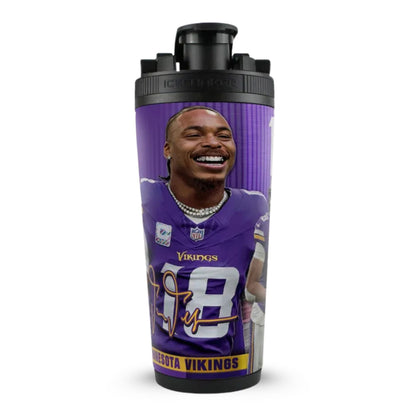 Officially Licensed Minnesota Vikings 26oz Ice Shaker