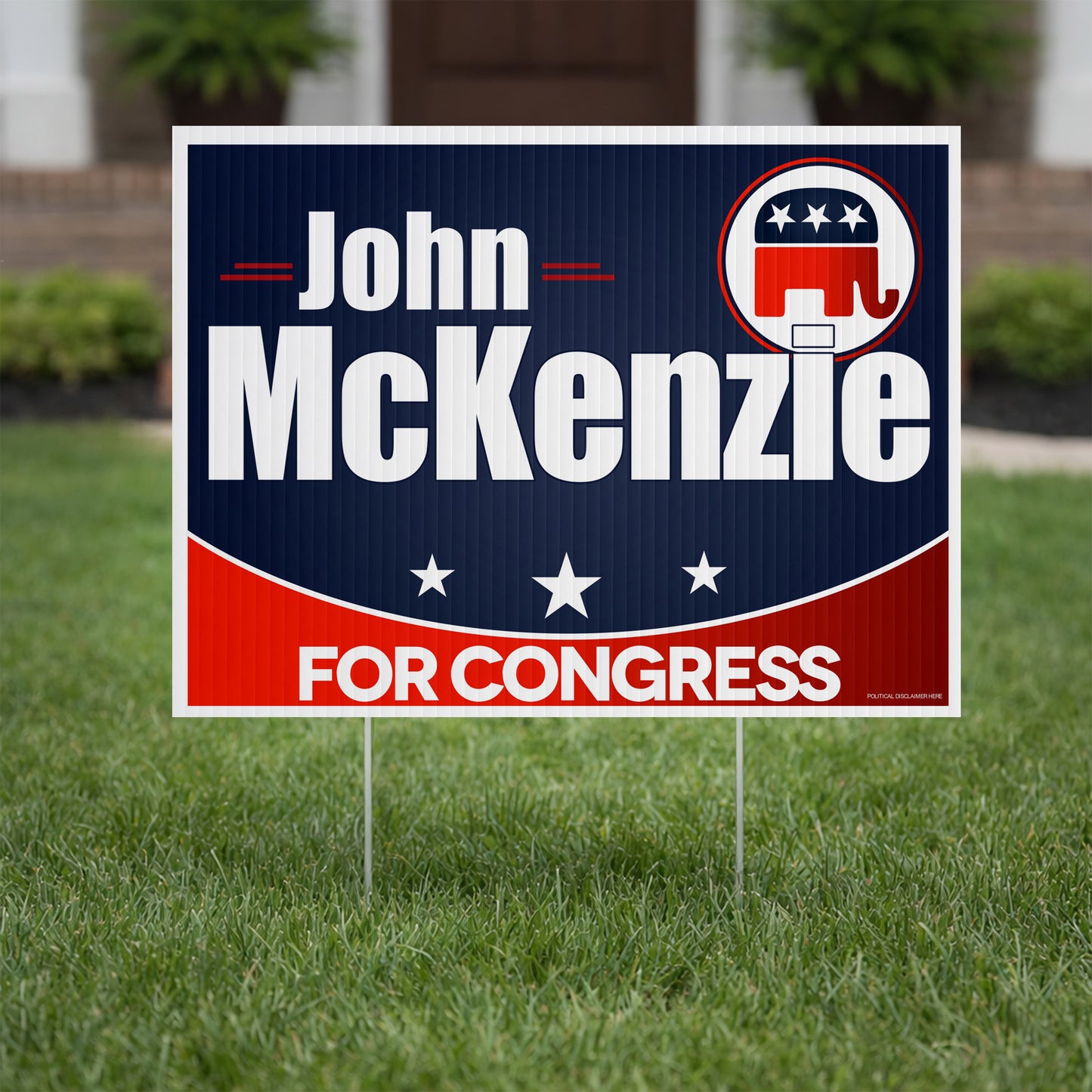 Custom Republican 18"x24" Political Yard Signs