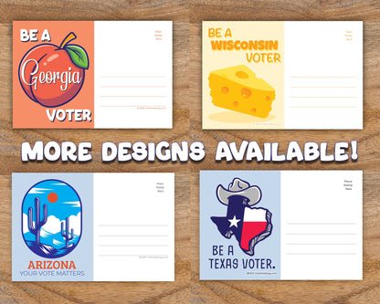 Texas Voter Postcards - Blank 4x6 Voter Postcards
