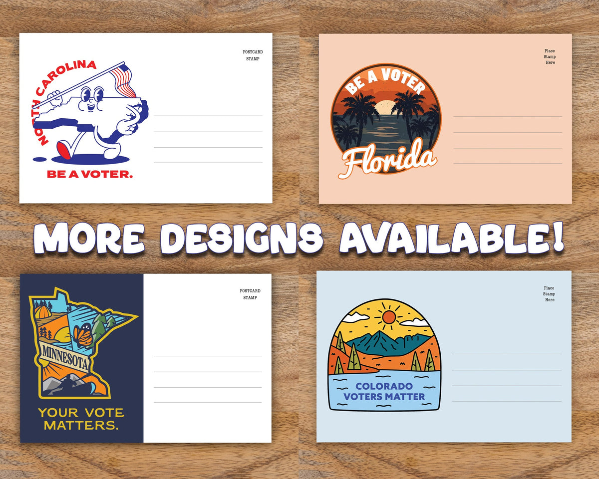 Georgia Voter Postcards - Blank 4x6 Voter Postcards