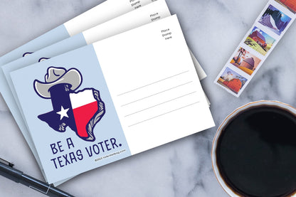 Texas Voter Postcards - Blank 4x6 Voter Postcards