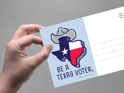 Texas Voter Postcards - Blank 4x6 Voter Postcards