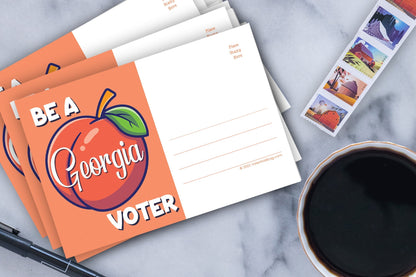Georgia Voter Postcards - Blank 4x6 Voter Postcards