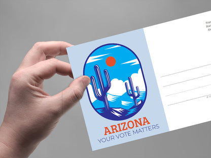 Arizona Voter Postcards - Blank 4x6 Voter Postcards