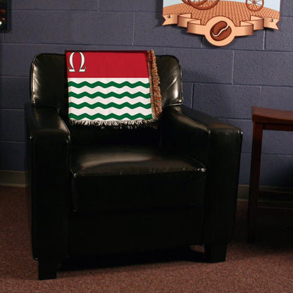 Alpha Chi Omega Woven Blanket