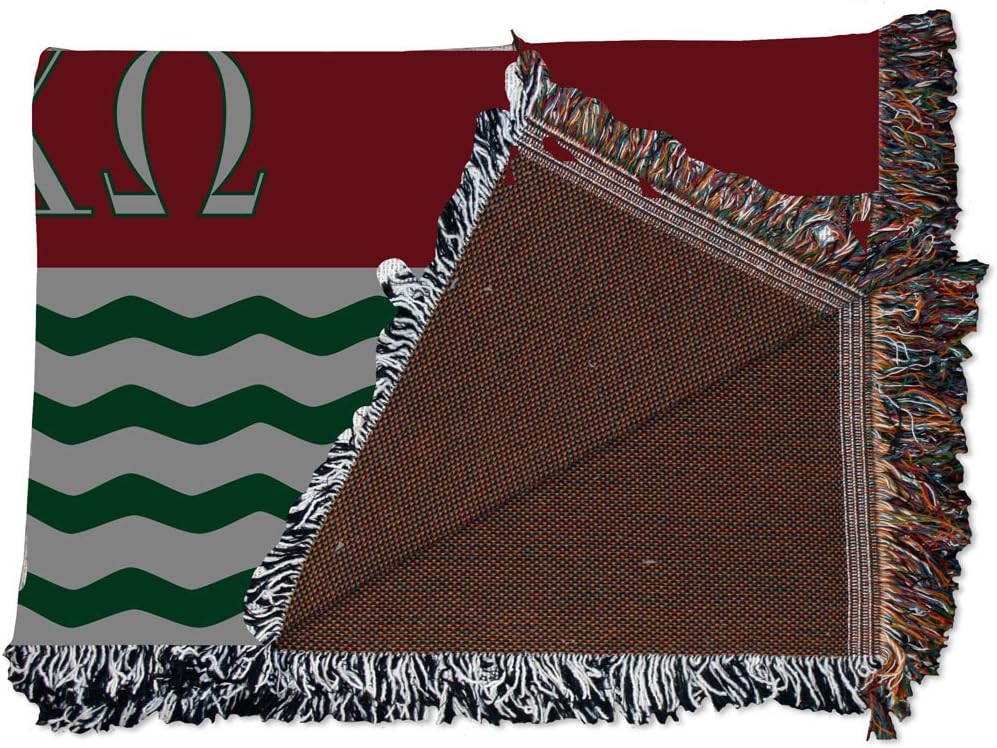 Alpha Chi Omega Woven Blanket