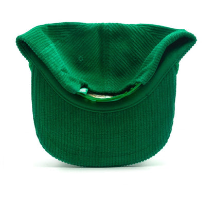 Amateur Leprechaun Sketch - Jade Green Corduroy Hat