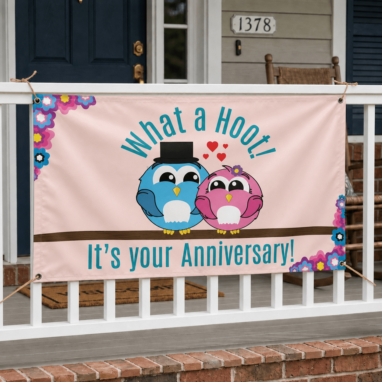 Anniversary Banner - What A Hoot