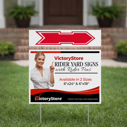 Arrow Real Estate Yard Sign Rider Set