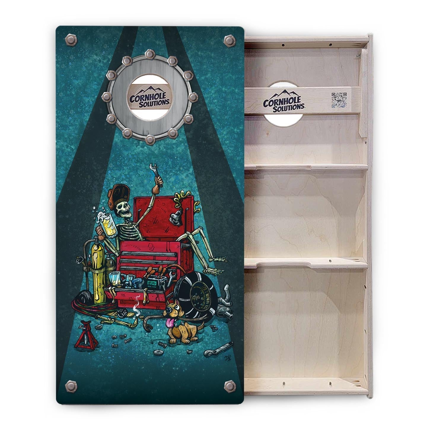 Artist Series Cornhole Boards - Professional Tournament Series - Garage Life