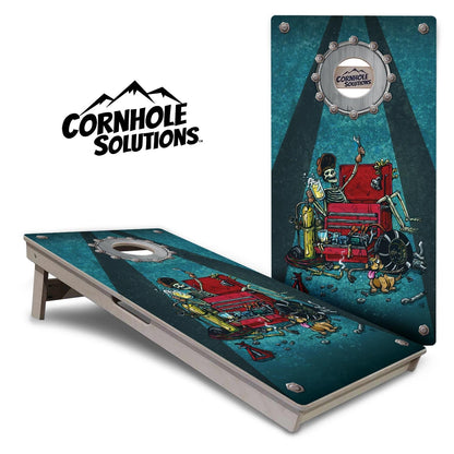 Artist Series Cornhole Boards - Professional Tournament Series - Garage Life