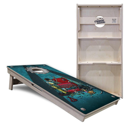 Artist Series Cornhole Boards - Professional Tournament Series - Garage Life