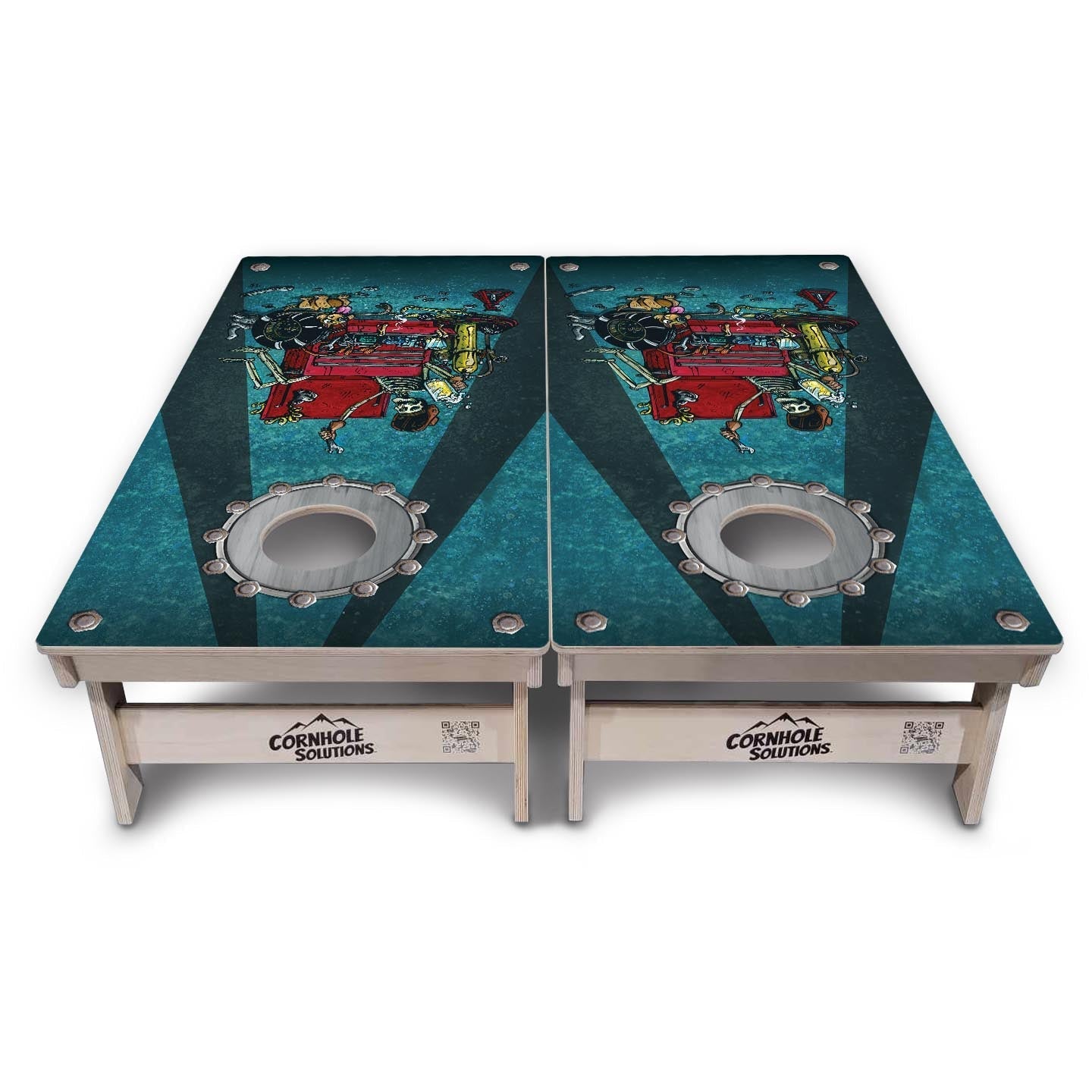 Artist Series Cornhole Boards - Professional Tournament Series - Garage Life