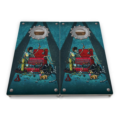Artist Series Cornhole Boards - Professional Tournament Series - Garage Life