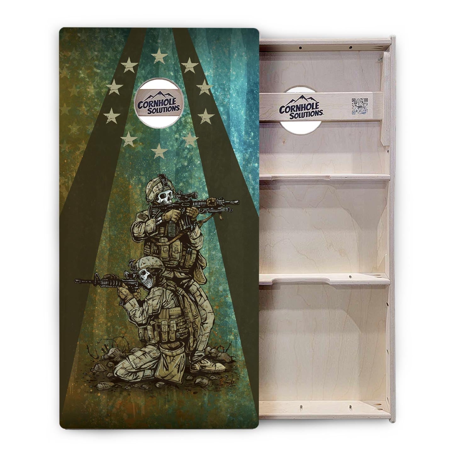 Artist Series Cornhole Boards - Professional Tournament Series - Got Your Six