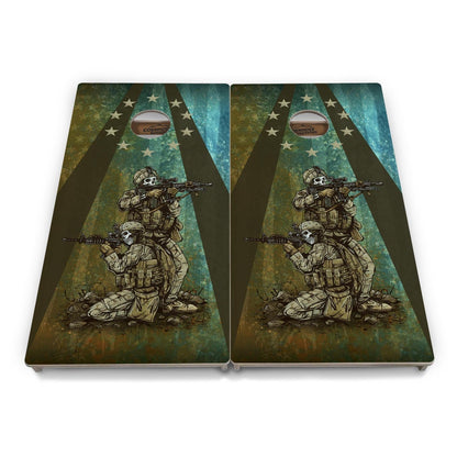 Artist Series Cornhole Boards - Professional Tournament Series - Got Your Six