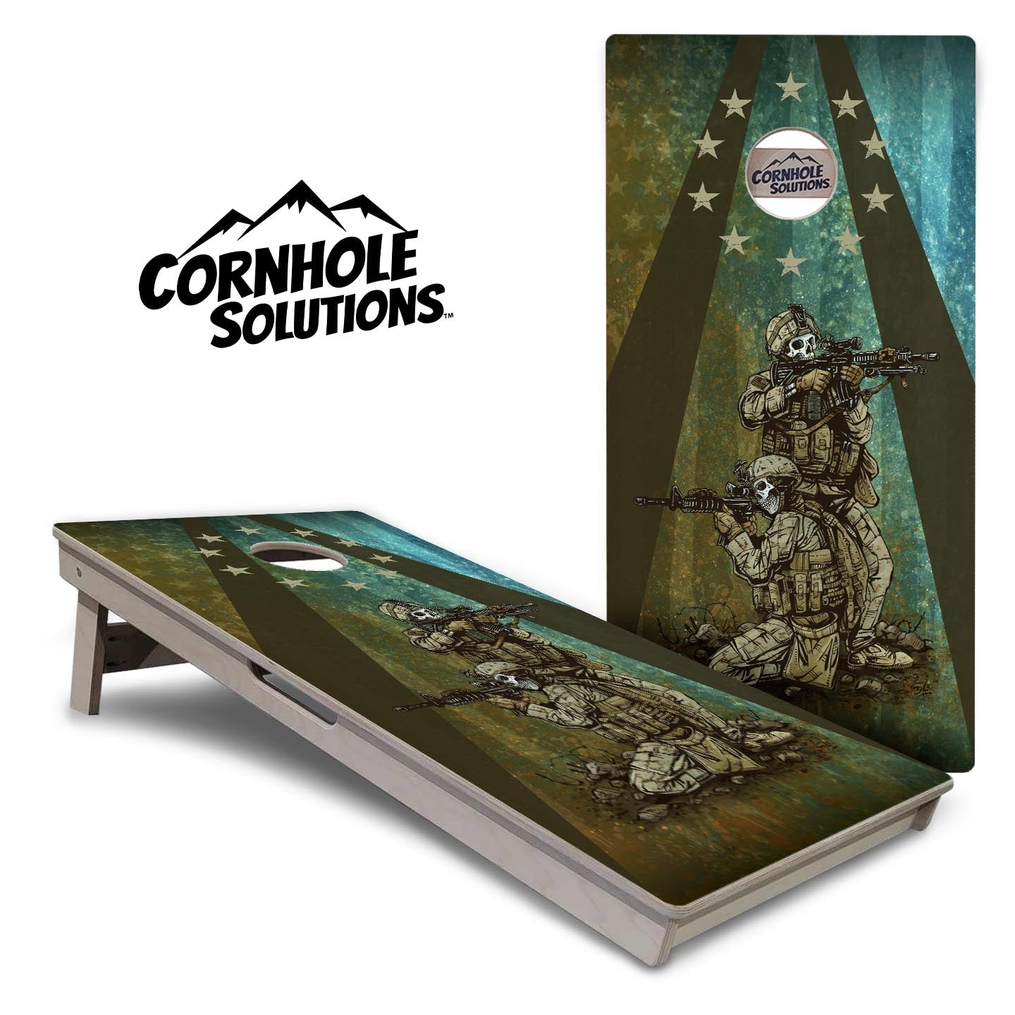 Artist Series Cornhole Boards - Professional Tournament Series - Got Your Six
