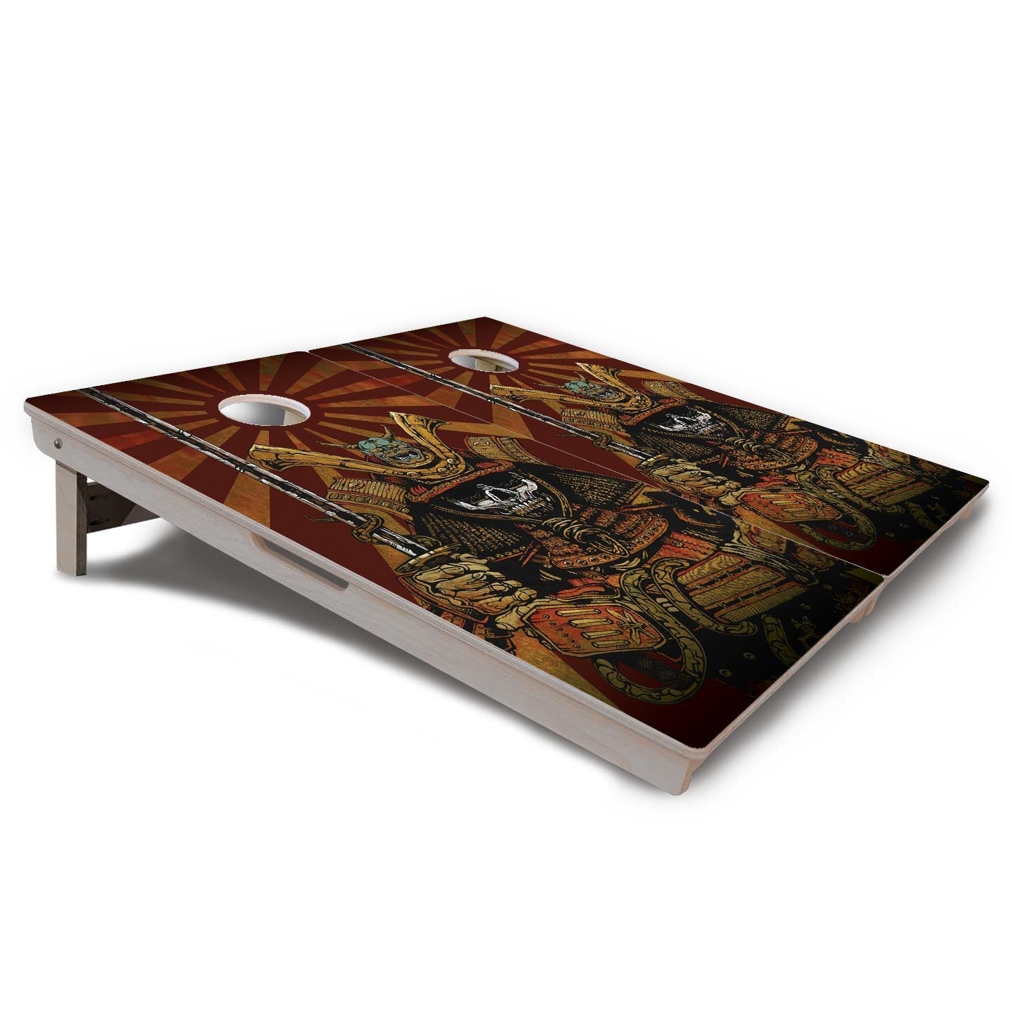 Artist Series Cornhole Boards - Professional Tournament Series - Samurai