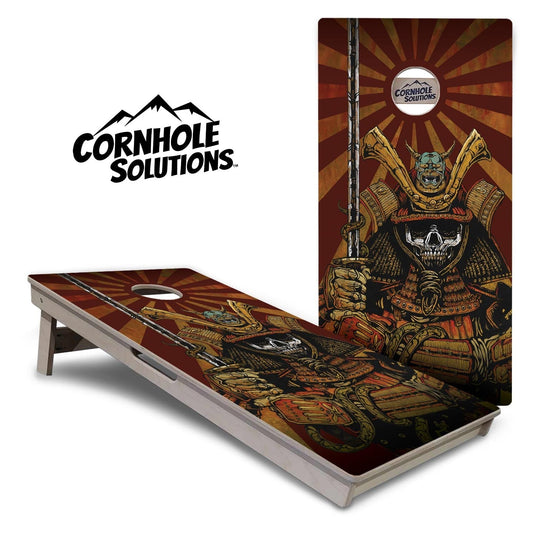 Artist Series Cornhole Boards - Professional Tournament Series - Samurai