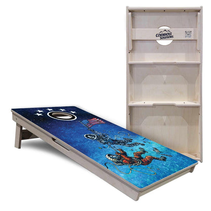Artist Series Cornhole Boards - Professional Tournament Series - Space Race