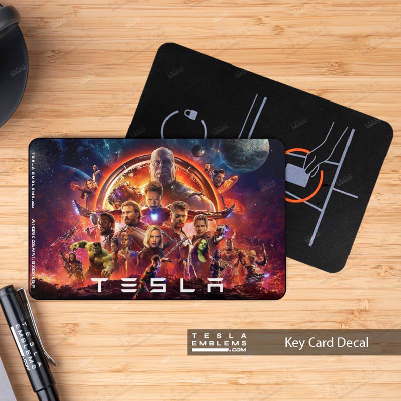 Avengers Endgame Keycard Decal