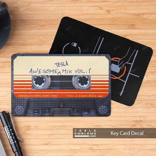 Awesome Mix Volume 1 Keycard Decal
