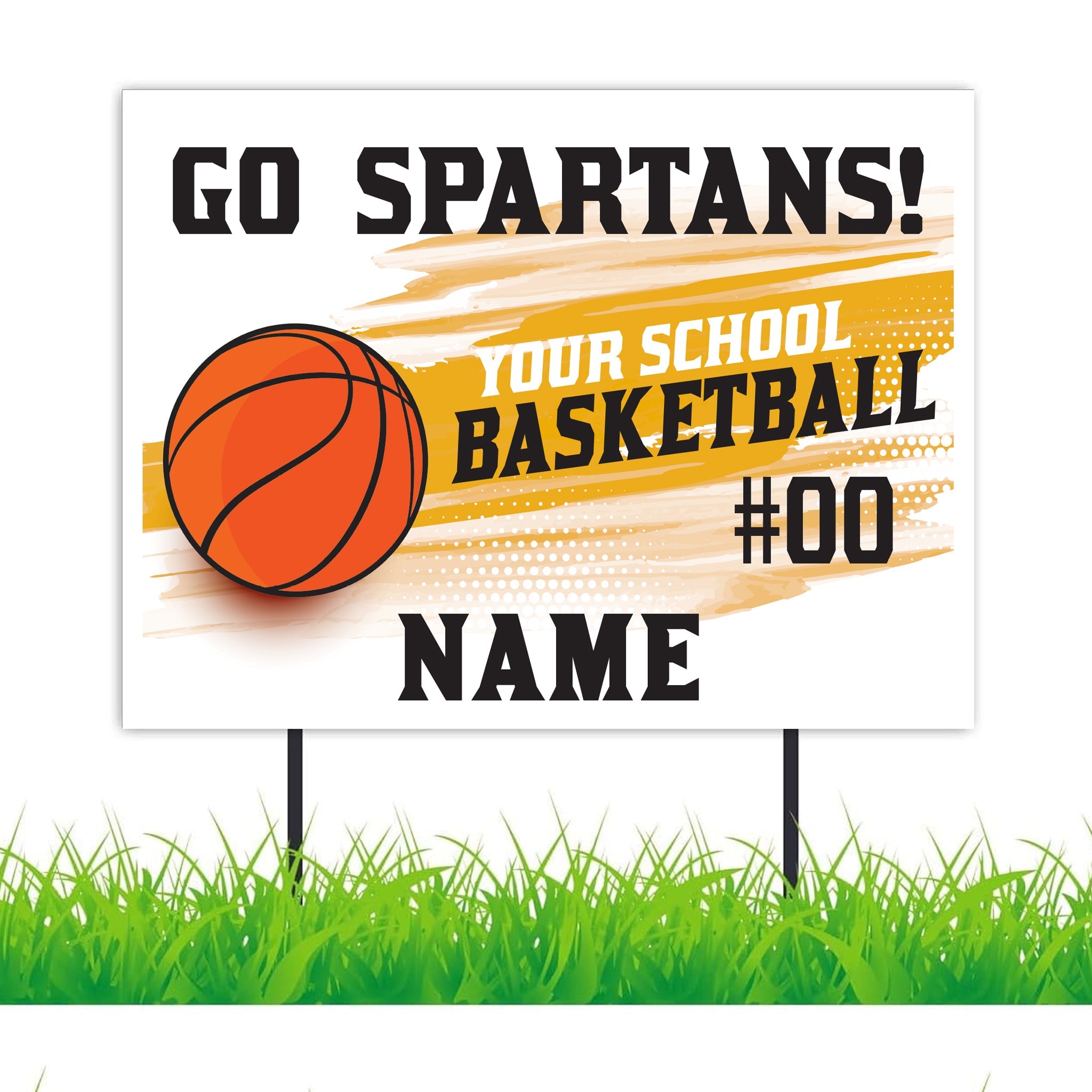 Team Signage Custom Team Yard Signs | Personalize with Player and Team Names ...