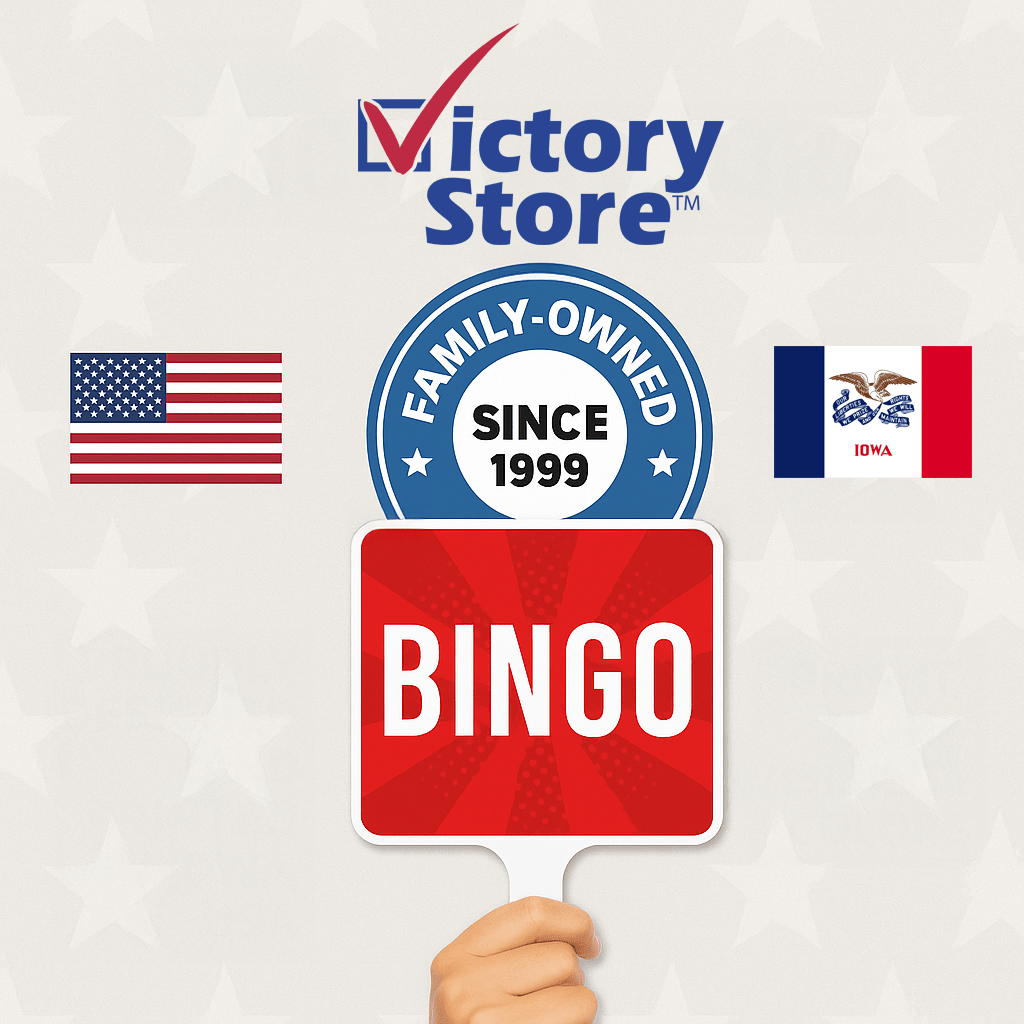 Bingo Hand Held Paddle Sign