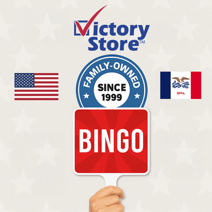 Bingo Hand Held Paddle Sign