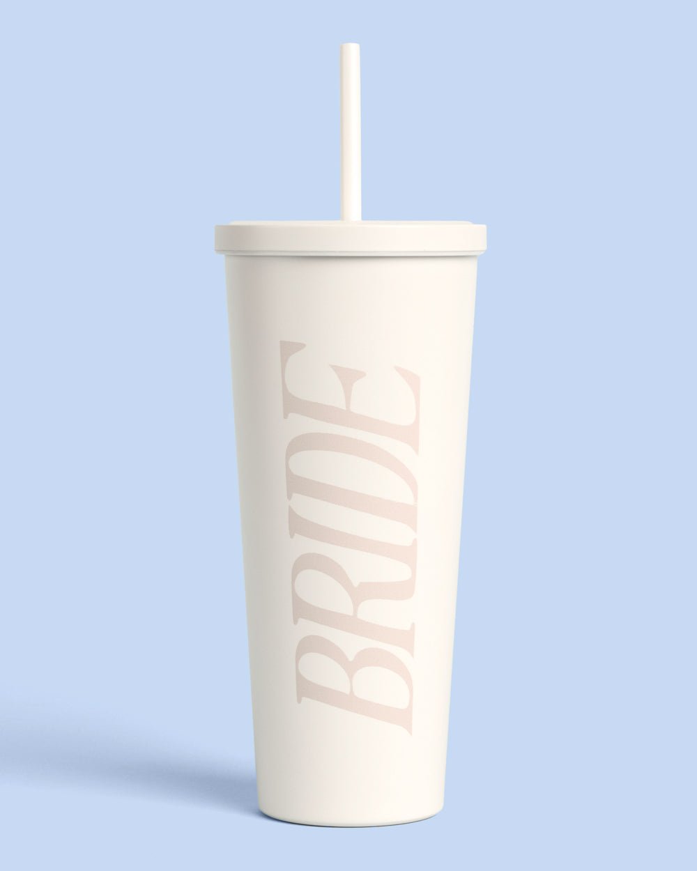 Bride Tumbler 24 oz Stainless Steel Tumbler with Lid and Straw