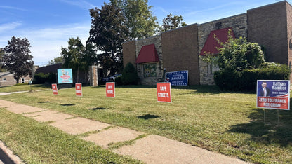 Burma Shave Political Yard Sign Sets – 5 Sets of 5 Signs – 25 Total