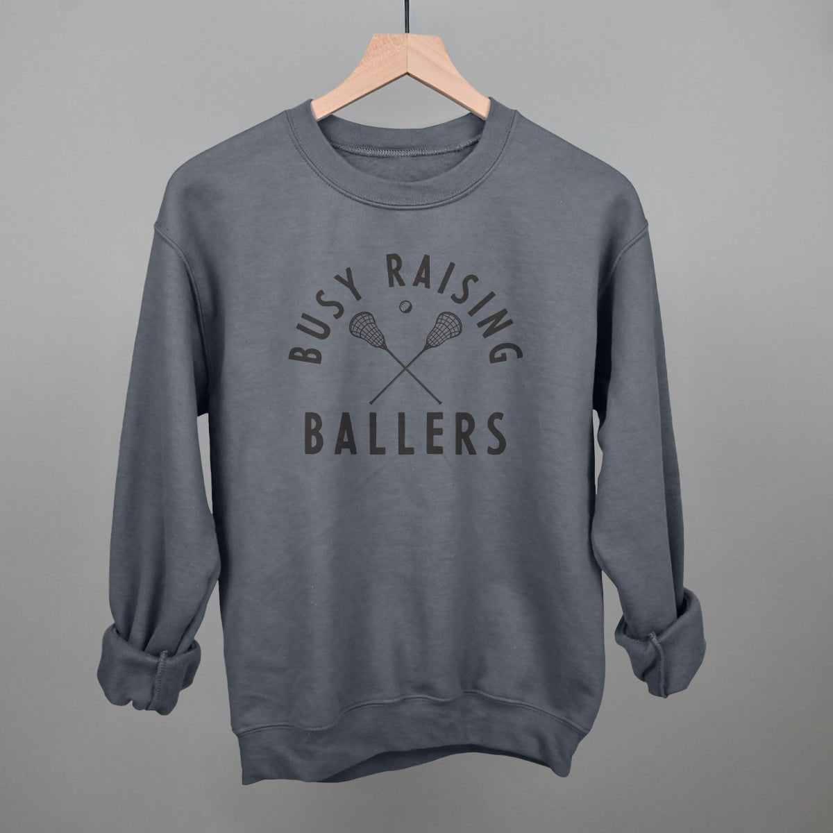 Busy Raising Ballers Lacrosse T-shirt