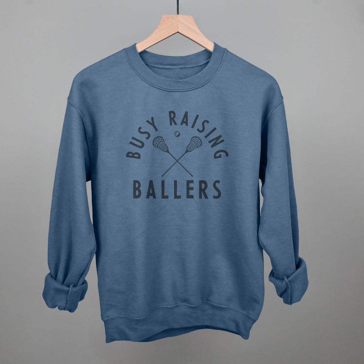 Busy Raising Ballers Lacrosse T-shirt