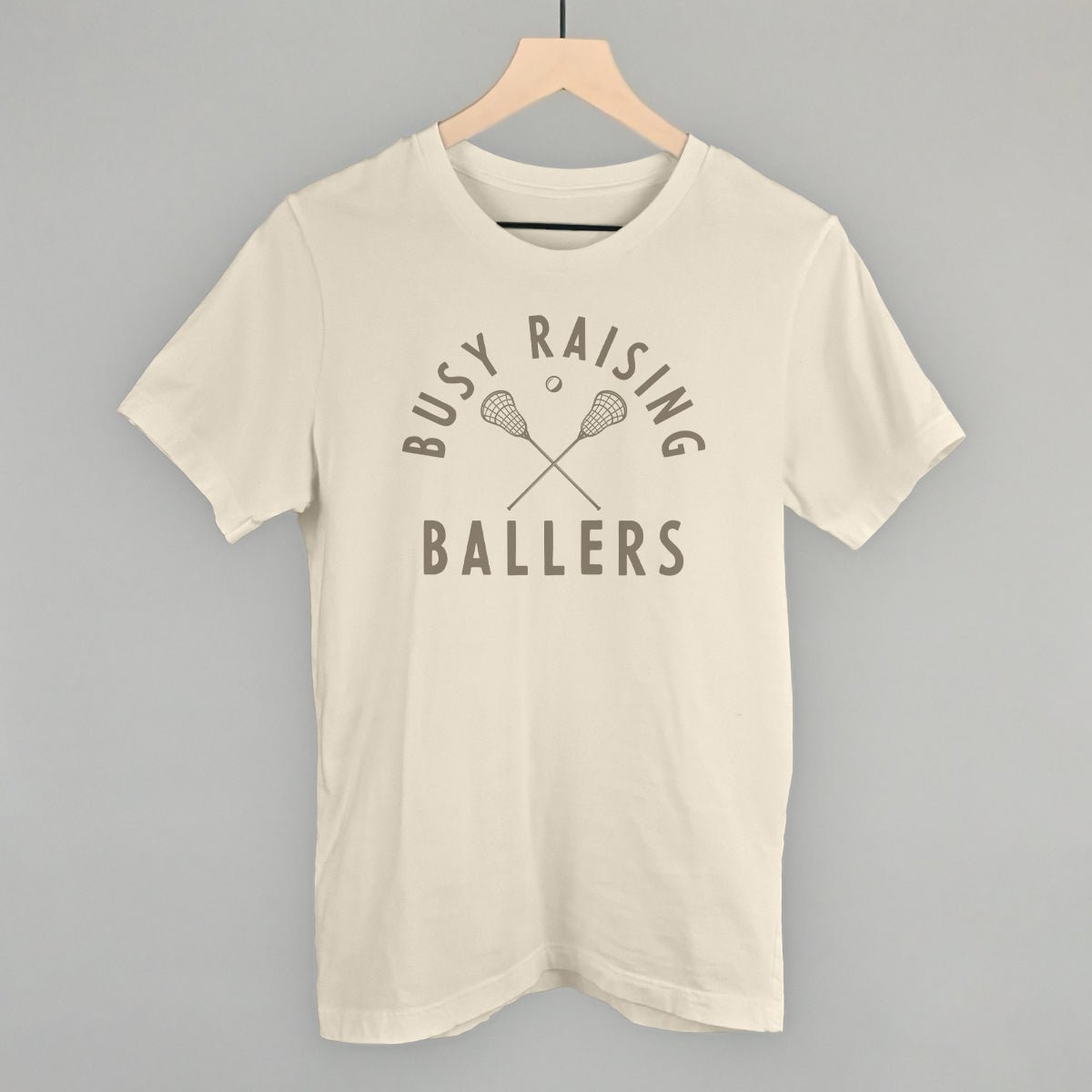 Busy Raising Ballers Lacrosse T-shirt