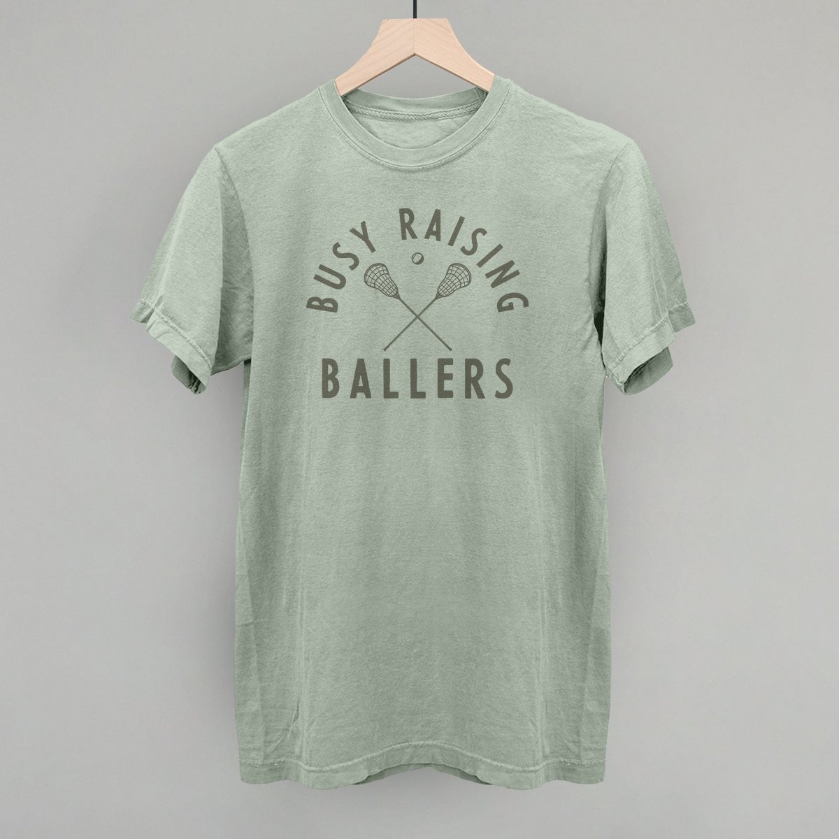 Busy Raising Ballers Lacrosse T-shirt