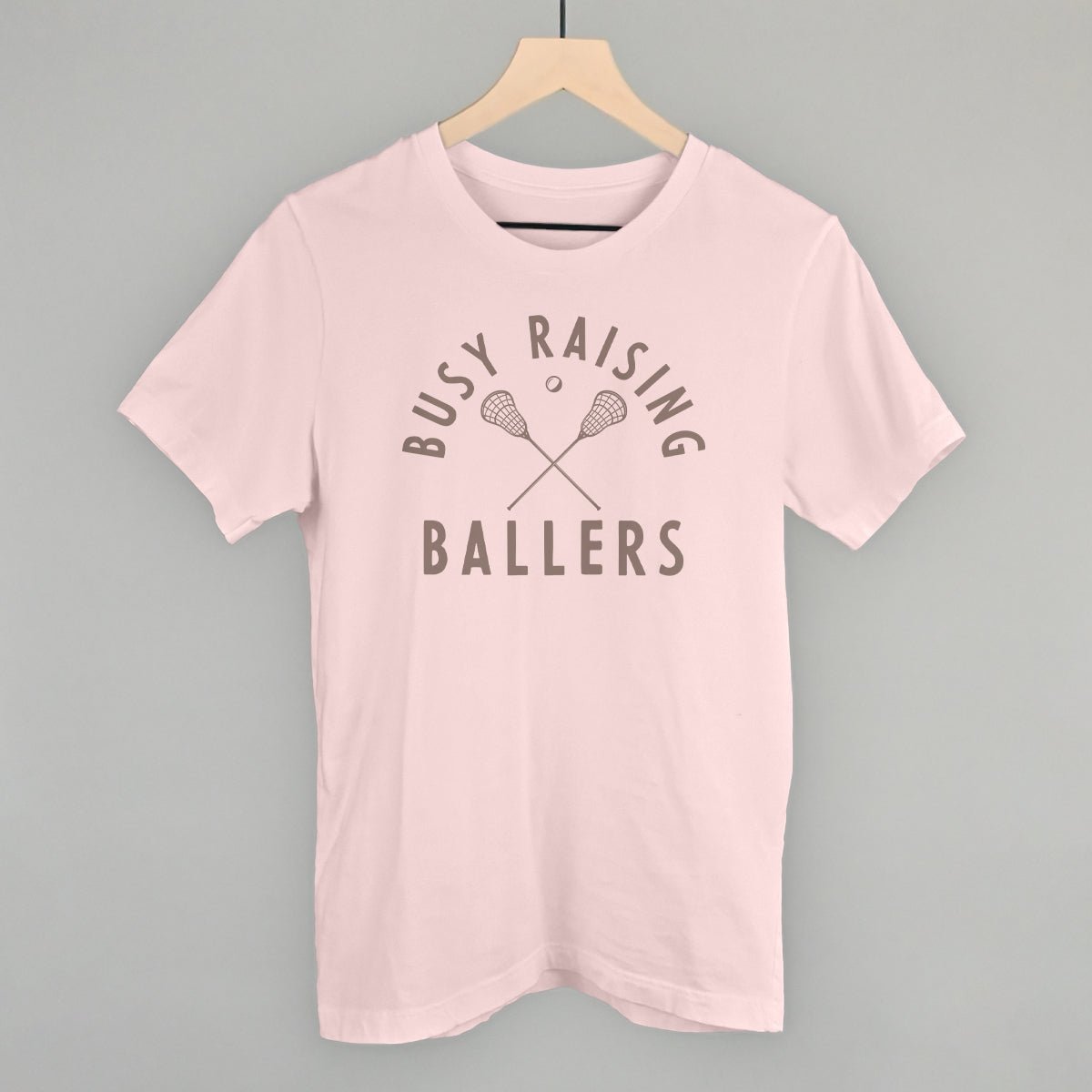 Busy Raising Ballers Lacrosse T-shirt