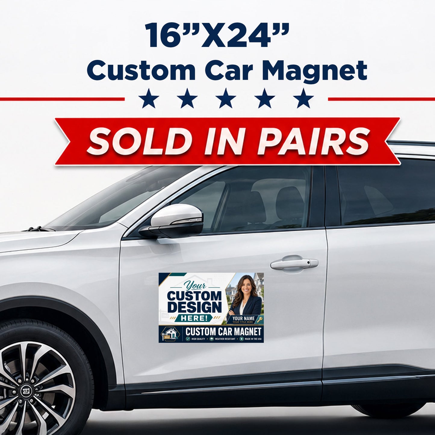 Car Door Magnet (Pair) 16"x24"
