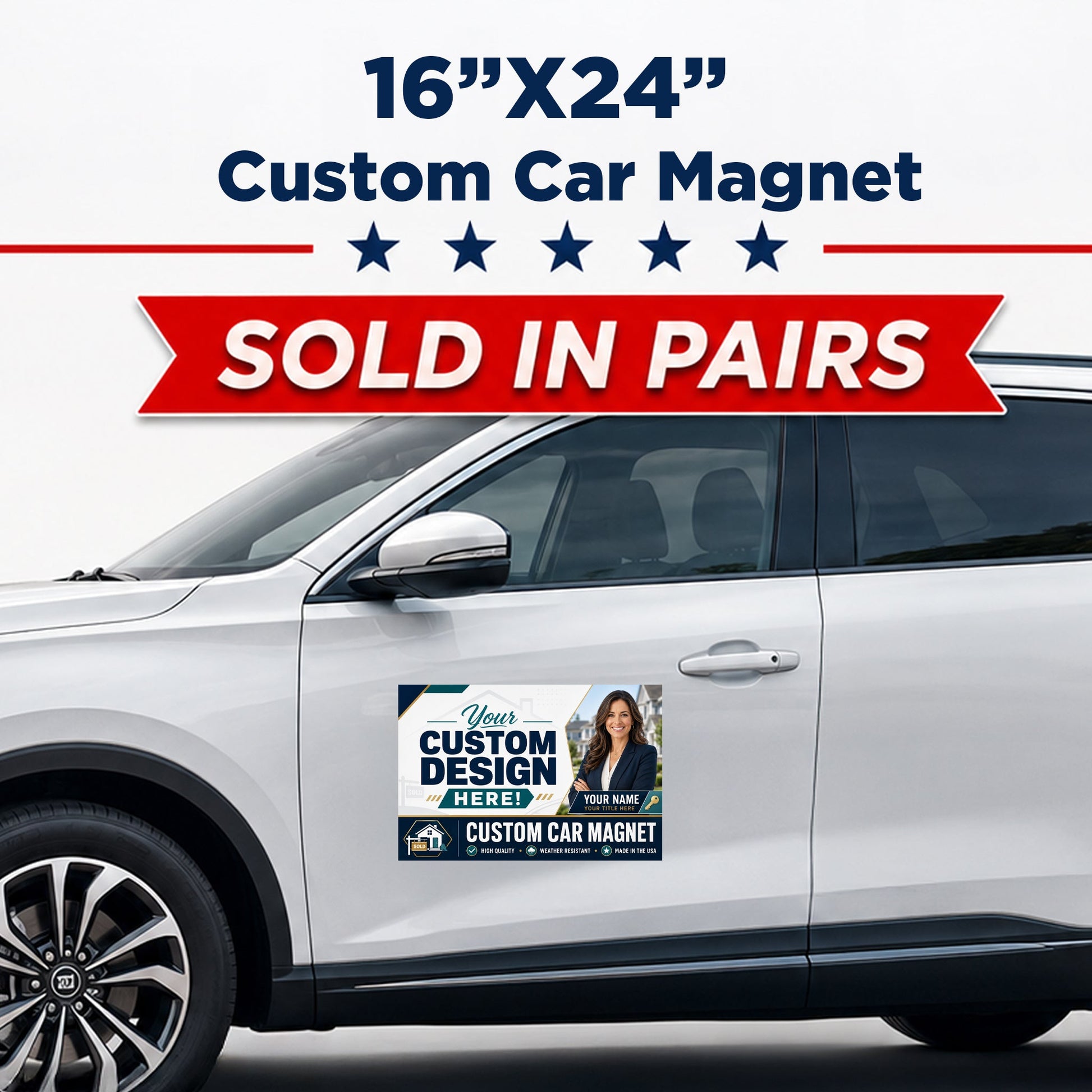 Car Door Magnet (Pair) 16"x24"